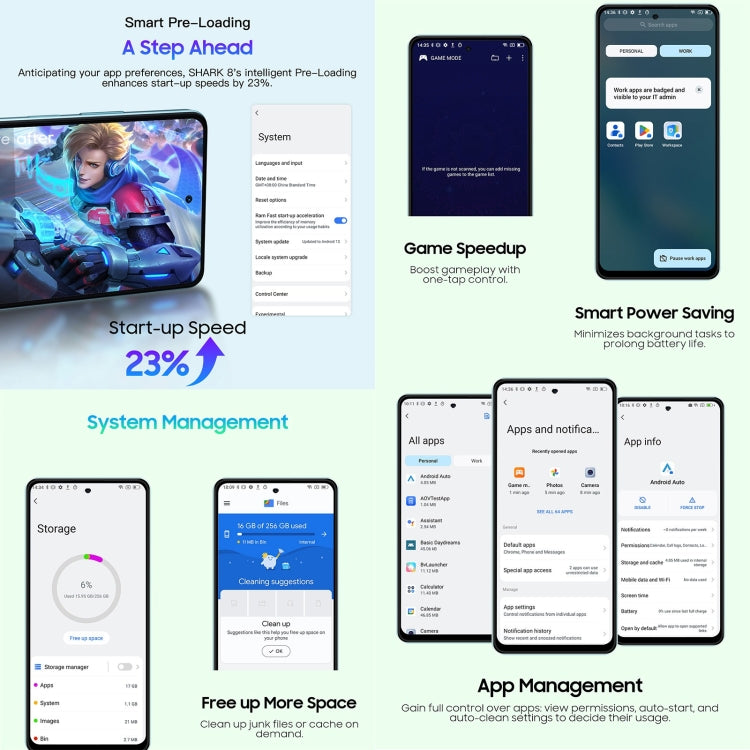 Blackview SHARK 8, Fingerprint Identification, 6.78 inch Android 13 MTK6789 Helio G99 Octa Core up to 2.2GHz, Network: 4G, OTG, 8GB+256GB Blackview SHARK 8, Fingerprint Identification, 6.78 inch Android 13 MTK6789 Helio G99 Octa Core up to 2.2GHz, Network: 4G, OTG, 8GB+256GB